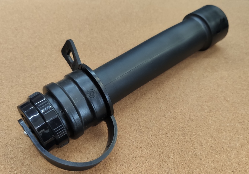 Dirty water drain pipe end